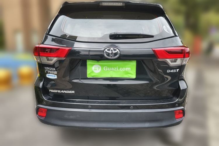 Used Toyota Highlander 2018 2.0T Two-Wheel Drive Elite Edition 5 Seats Emission Standard China V Rear