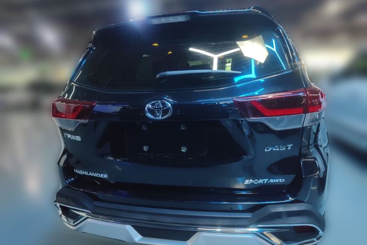 Used Toyota Highlander 2018 2.0T Four-Wheel Drive Knight Edition 7 Seats China VI Standard Rear
