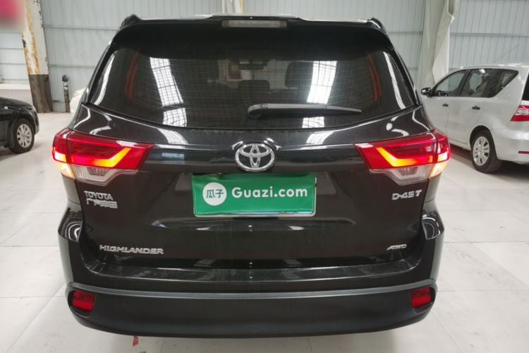 Used Toyota Highlander 2018 2.0T Four-Wheel Drive Elite Edition 7 Seats China V Standard Rear