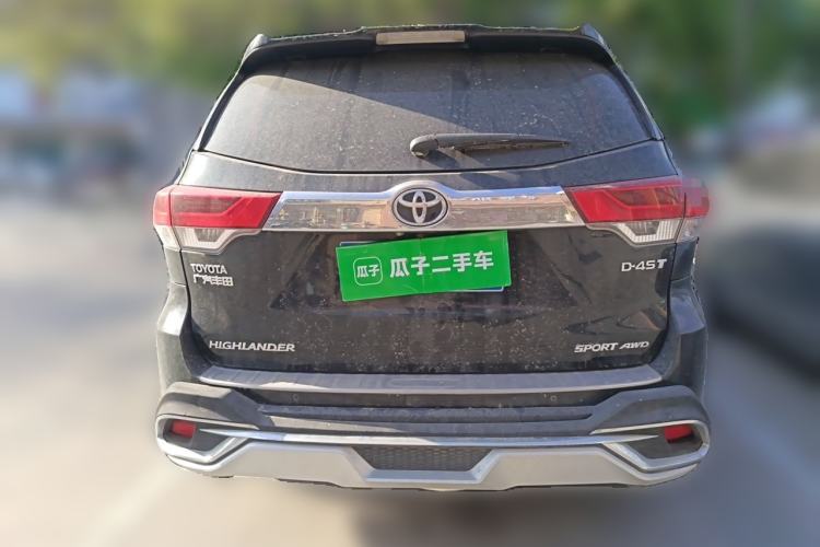 Used Toyota Highlander 2018 2.0T Four-Wheel Drive Luxury Edition 7 Seats China V Emission Standard Rear