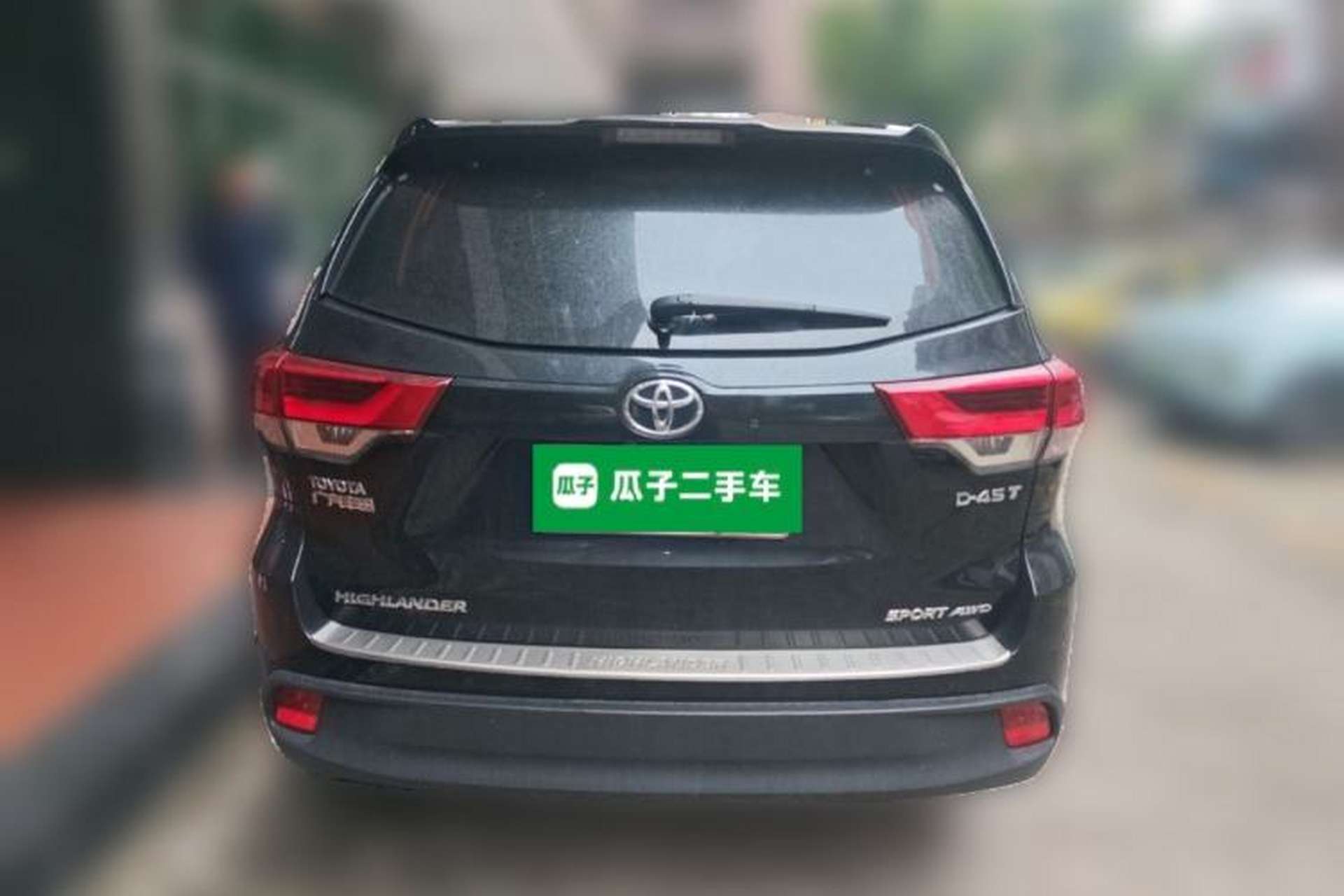 Used Toyota Highlander 2018 2.0T Four-Wheel Drive Prestige Version 7 Seats China VI Standard Rear