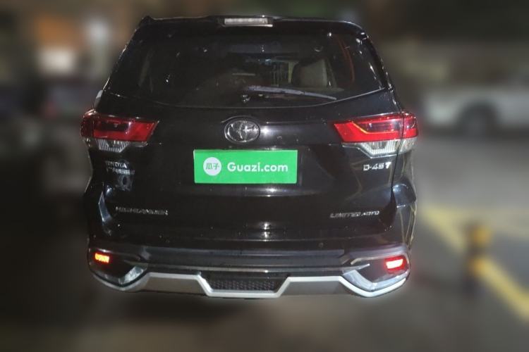Used Toyota Highlander 2018 2.0T Four-Wheel Drive Ultimate Edition 7-Seater Emission Standard China V Rear