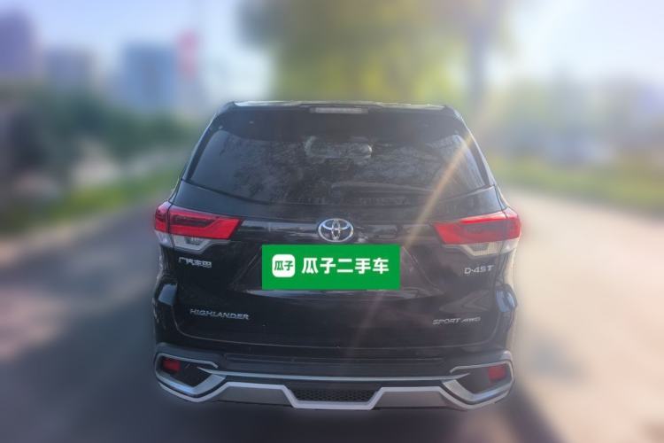 Used Toyota Highlander 2018 2.0T Four-Wheel Drive Prestige Version 7 Seats China VI Standard Rear