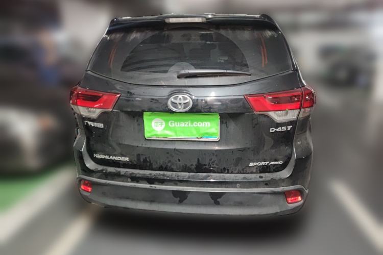 Used Toyota Highlander 2018 2.0T Four-Wheel Drive Luxury Version 7 Seats China VI Standard Rear