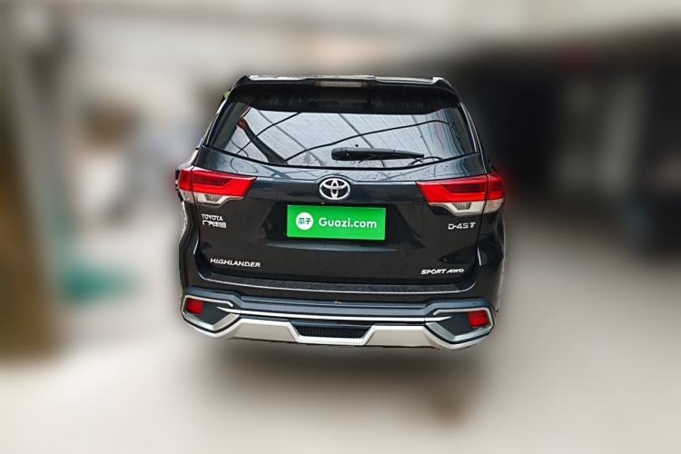Used Toyota Highlander 2018 2.0T Four-Wheel Drive Luxury Version 7 Seats China VI Standard Rear
