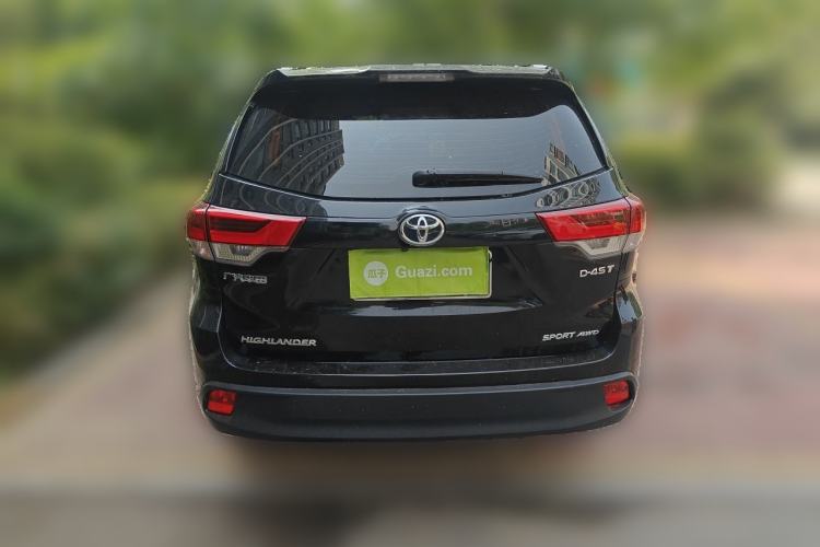 Used Toyota Highlander 2018 2.0T Four-Wheel Drive Luxury Version 7 Seats China VI Standard Rear