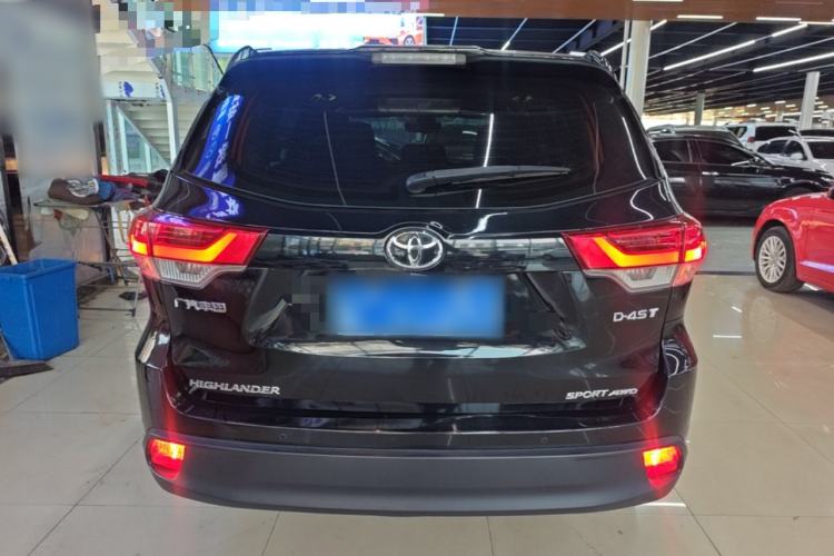 Used Toyota Highlander 2018 2.0T Four-Wheel Drive Luxury Version 7 Seats China VI Standard Rear