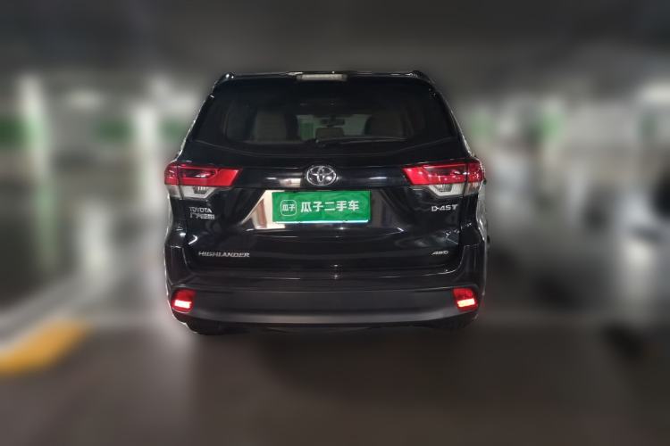 Used Toyota Highlander 2018 2.0T Four-Wheel Drive Elite Edition 7 Seats China V Standard Rear