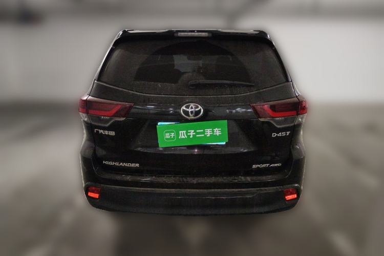 Used Toyota Highlander 2018 2.0T Four-Wheel Drive Knight Edition 7 Seats China VI Standard Rear