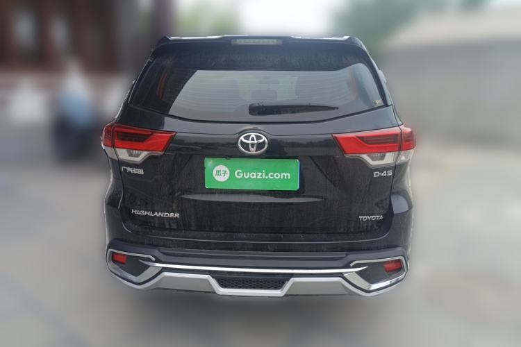 Used Toyota Highlander 2018 2.0T Two-Wheel Drive Elite Edition 7 Seats Emission Standard China V Rear