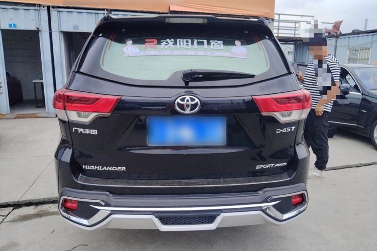 Used Toyota Highlander 2018 2.0T Four-Wheel Drive Prestige Version 7 Seats China VI Standard Rear