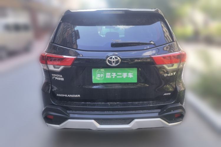 Used Toyota Highlander 2018 2.0T Four-Wheel Drive Elite Edition 7 Seats China V Standard Rear