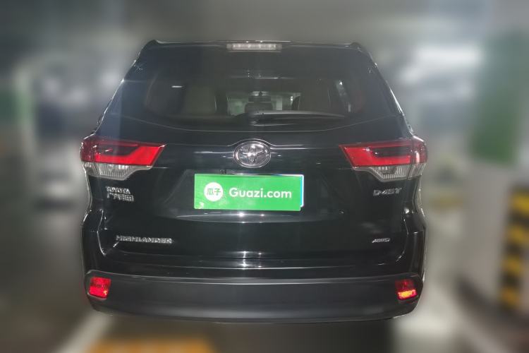 Used Toyota Highlander 2018 2.0T Four-Wheel Drive Elite Edition 7 Seats China V Standard Rear