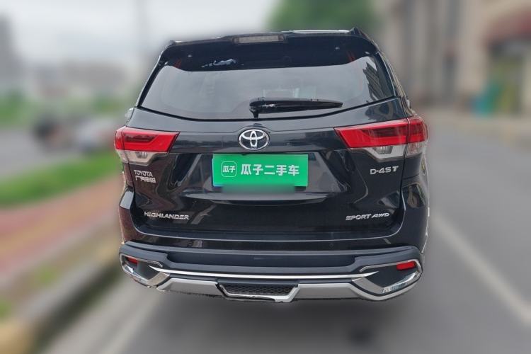 Used Toyota Highlander 2018 2.0T Four-Wheel Drive Prestige Version 7 Seats China V Emission Standard Rear