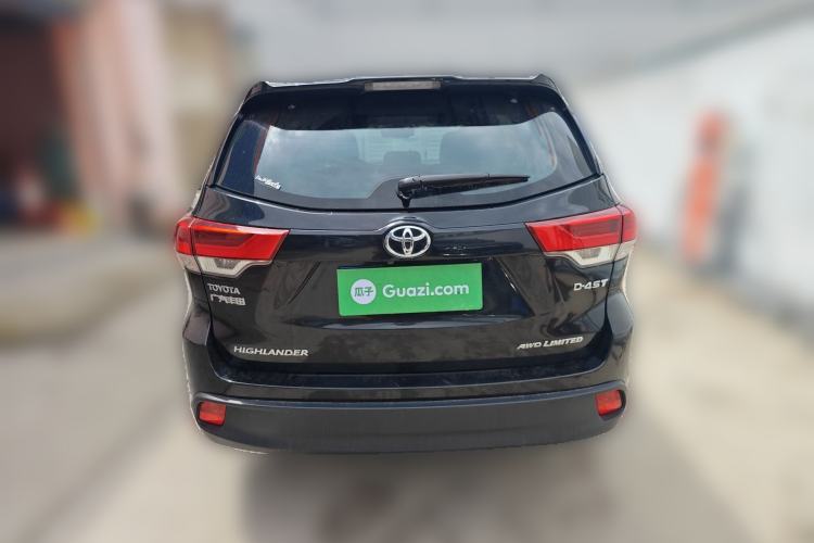 Used Toyota Highlander 2018 2.0T Four-Wheel Drive Ultimate Edition 7-Seater Emission Standard China V Rear