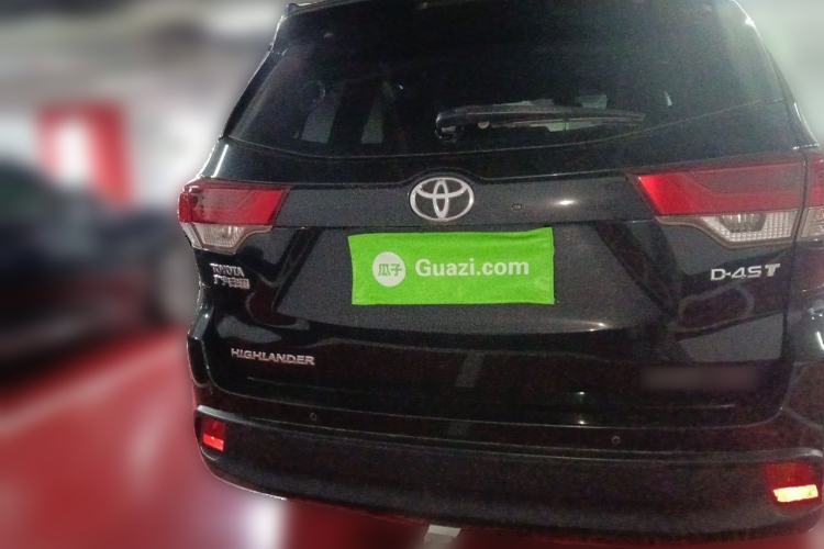 Used Toyota Highlander 2018 2.0T Four-Wheel Drive Prestige Version 7 Seats China V Emission Standard Rear