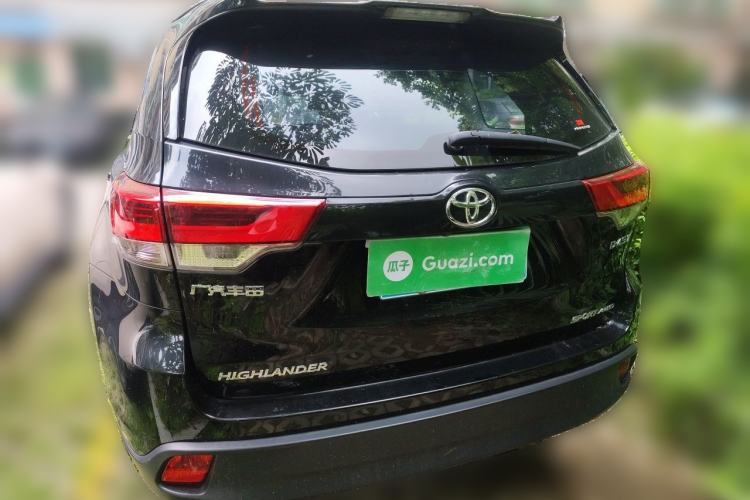Used Toyota Highlander 2018 2.0T Four-Wheel Drive Luxury Version 7 Seats China VI Standard Rear