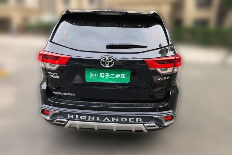 Used Toyota Highlander 2018 2.0T Two-Wheel Drive Elite Edition 5 Seats Emission Standard China V Rear