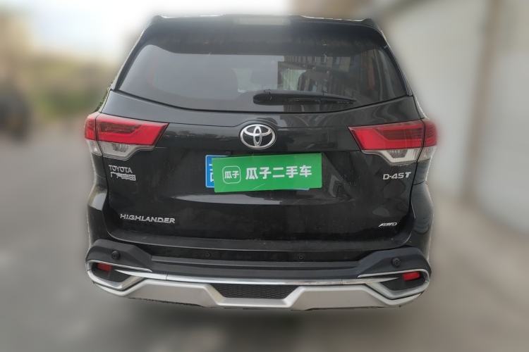 Used Toyota Highlander 2018 2.0T Four-Wheel Drive Elite Edition 7 Seats China V Standard Rear
