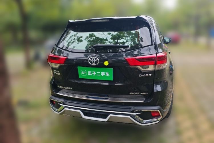 Used Toyota Highlander 2018 2.0T Four-Wheel Drive Prestige Version 7 Seats China V Emission Standard Rear
