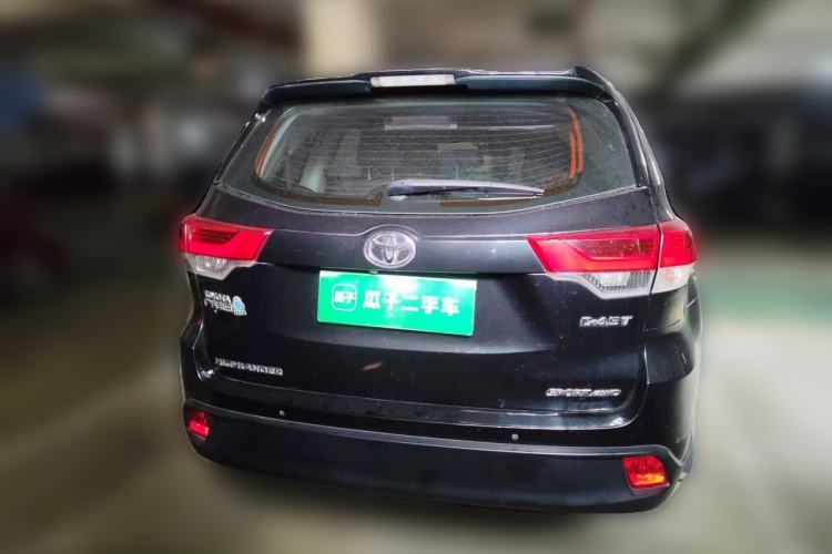 Used Toyota Highlander 2018 2.0T Four-Wheel Drive Luxury Edition 7 Seats China V Emission Standard Rear