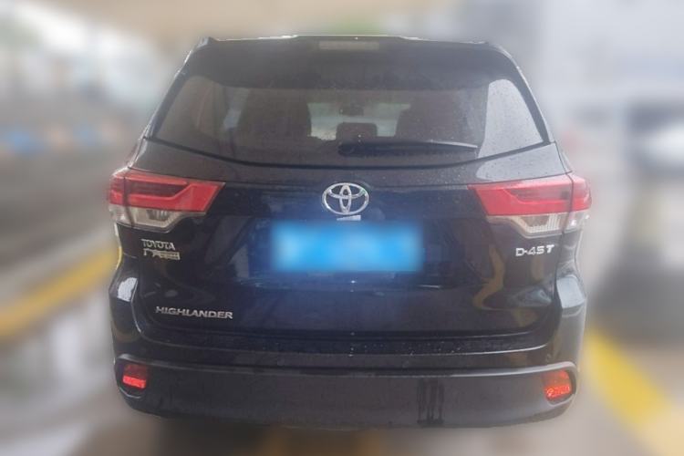 Used Toyota Highlander 2018 2.0T Two-Wheel Drive Elite Edition 5 Seats Emission Standard China V Rear