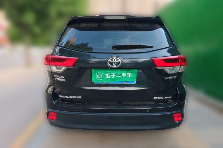 Used Toyota Highlander 2018 2.0T Four-Wheel Drive Luxury Edition 7 Seats China V Emission Standard Rear
