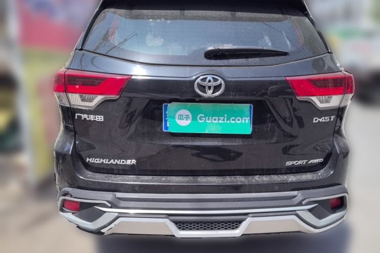 Used Toyota Highlander 2018 2.0T Four-Wheel Drive Knight Edition 7 Seats China VI Standard Rear