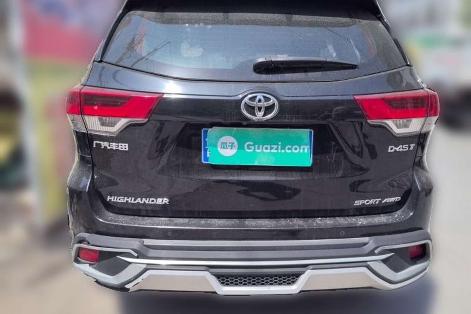 Used Toyota Highlander 2018 2.0T Four-Wheel Drive Knight Edition 7 Seats China VI Standard Rear