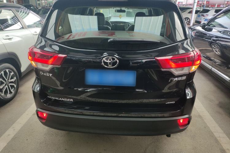 Used Toyota Highlander 2018 2.0T Four-Wheel Drive Elite Edition 7 Seats China VI Standard Rear
