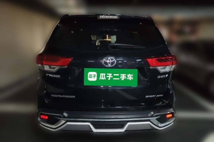 Used Toyota Highlander 2018 2.0T Four-Wheel Drive Prestige Version 7 Seats China VI Standard Rear