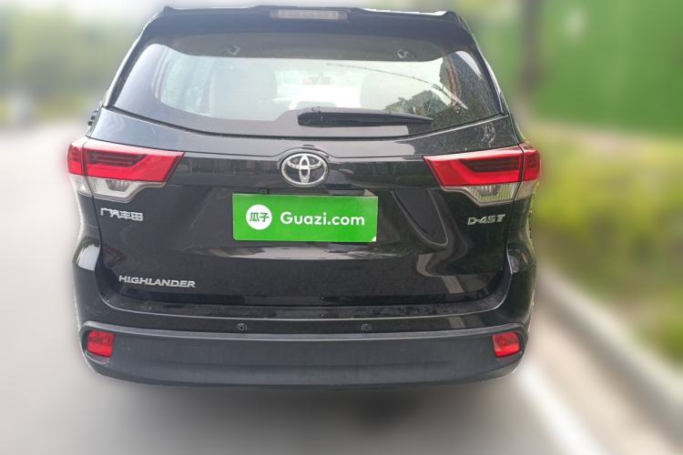 Used Toyota Highlander 2018 2.0T Two-Wheel Drive Elite Edition 7 Seats China VI Standard Rear