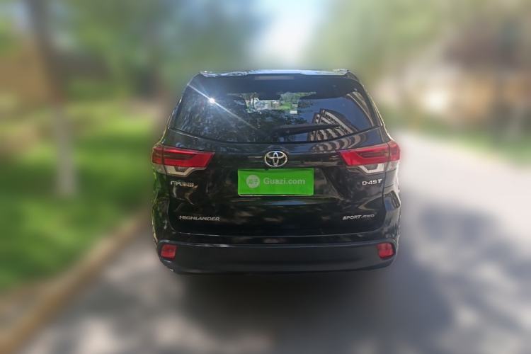 Used Toyota Highlander 2018 2.0T Four-Wheel Drive Prestige Version 7 Seats China VI Standard Rear