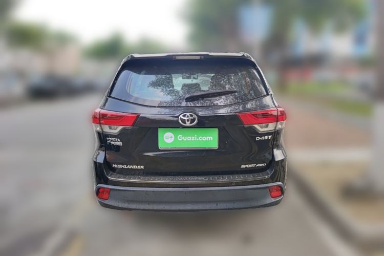 Used Toyota Highlander 2018 2.0T Four-Wheel Drive Luxury Version 7 Seats China VI Standard Rear