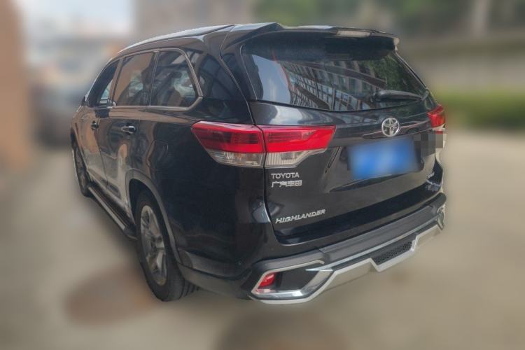Used Toyota Highlander 2018 2.0T Two-Wheel Drive Luxury Edition 7 Seats China VI Standard Rear Left 45 Deg