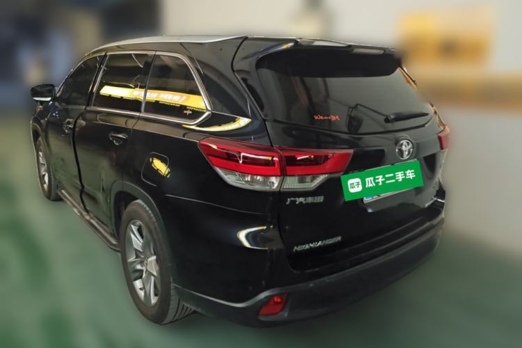 Used Toyota Highlander 2018 2.0T Four-Wheel Drive Luxury Version 7 Seats China VI Standard Rear Left 45 Deg