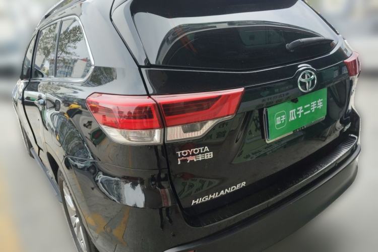 Used Toyota Highlander 2018 2.0T Two-Wheel Drive Elite Version 5 Seats China VI Standard Rear Left 45 Deg