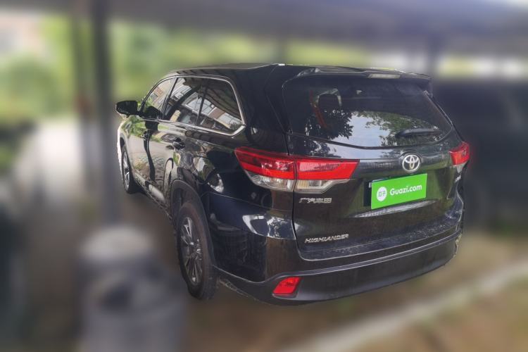 Used Toyota Highlander 2018 2.0T Two-Wheel Drive Elite Version 5 Seats China VI Standard Rear Left 45 Deg