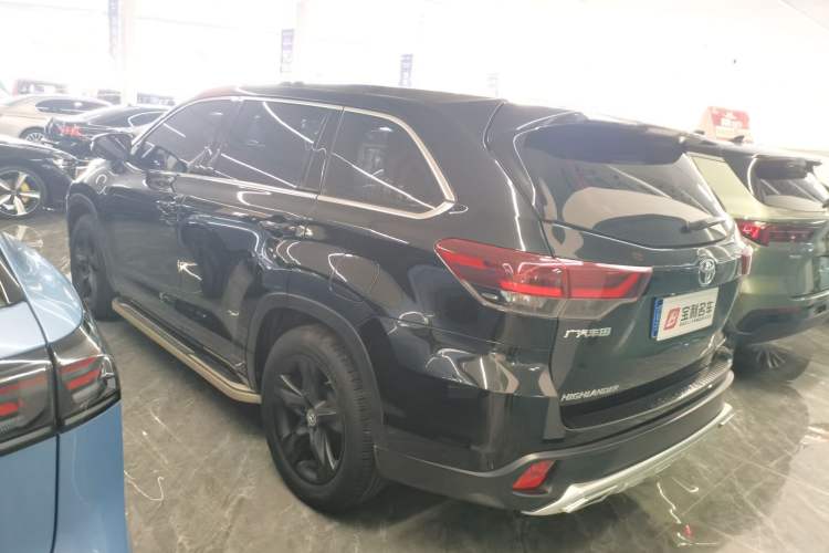 Used Toyota Highlander 2018 2.0T Four-Wheel Drive Knight Edition 7 Seats China VI Standard Rear Left 45 Deg