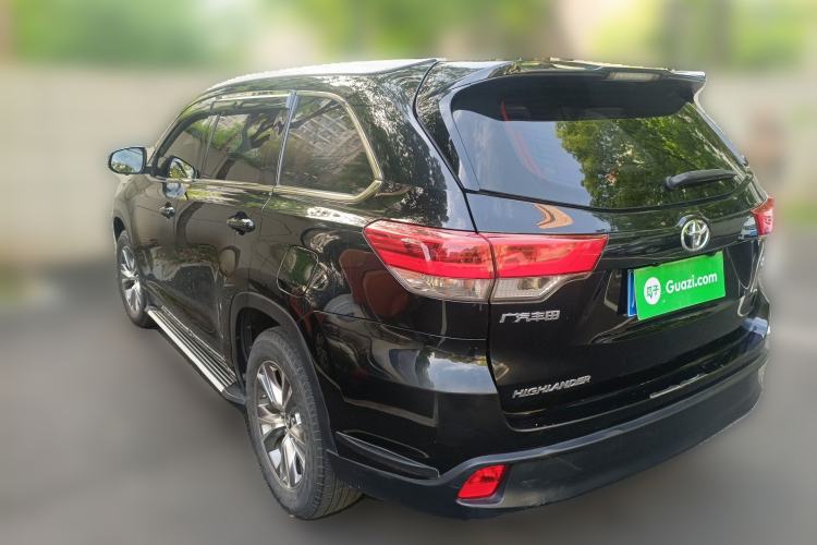 Used Toyota Highlander 2018 2.0T Two-Wheel Drive Elite Version 5 Seats China VI Standard Rear Left 45 Deg