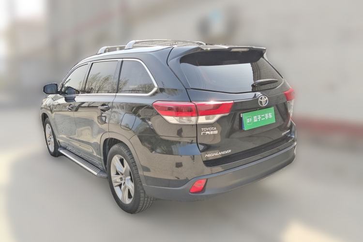 Used Toyota Highlander 2018 2.0T Four-Wheel Drive Luxury Version 7 Seats China VI Standard Rear Left 45 Deg