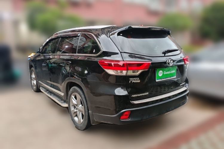 Used Toyota Highlander 2018 2.0T Four-Wheel Drive Prestige Version 7 Seats China VI Standard Rear Left 45 Deg