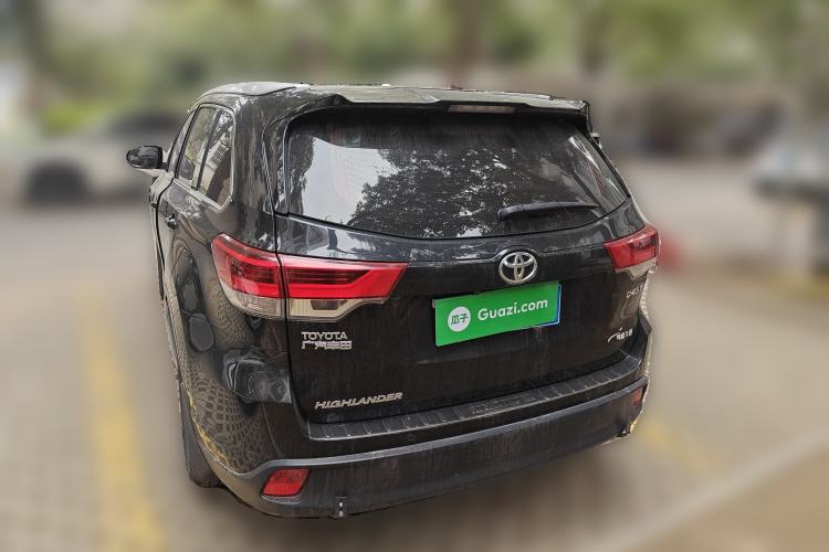 Used Toyota Highlander 2018 2.0T Two-Wheel Drive Elite Edition 7 Seats Emission Standard China V Rear Left 45 Deg