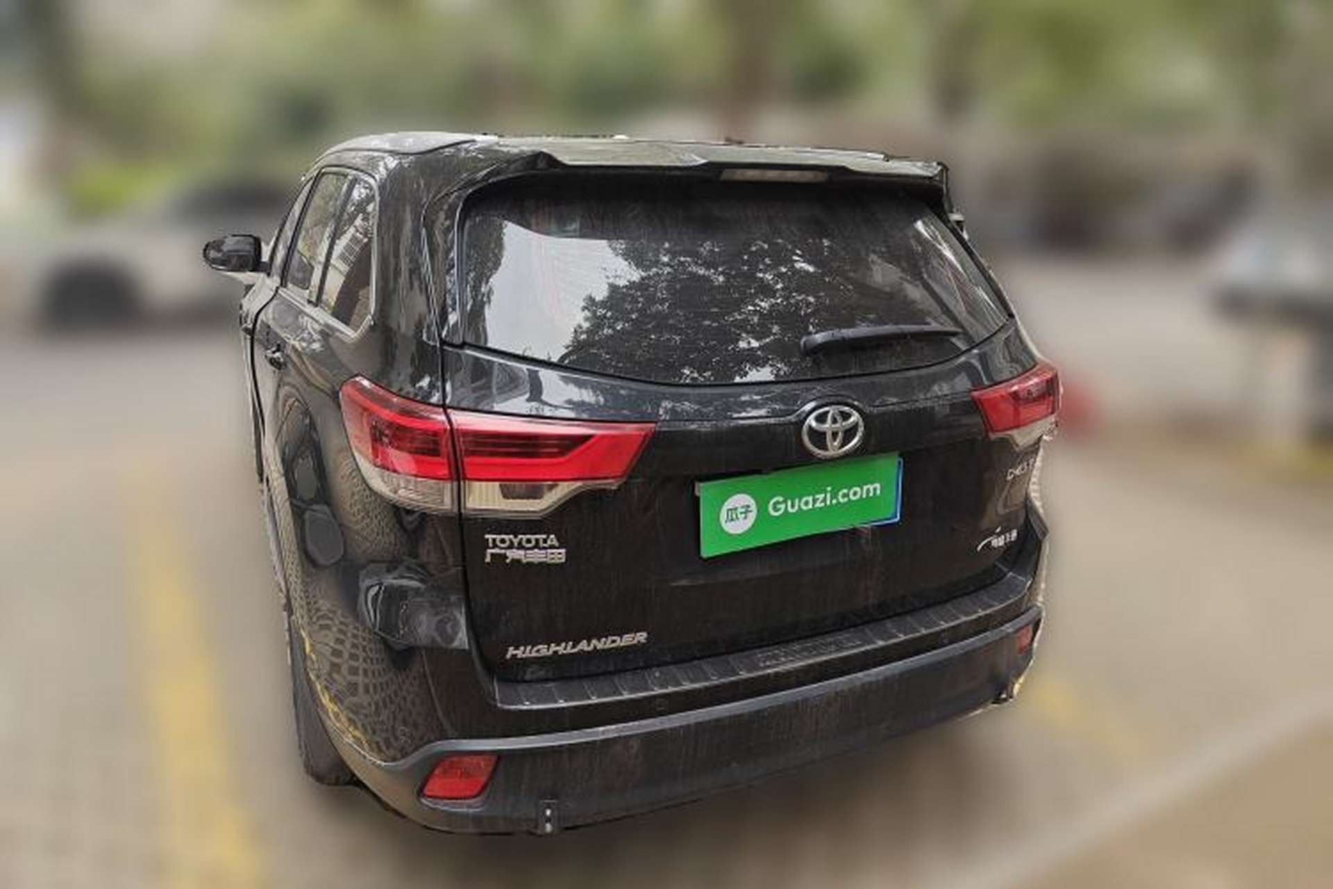 Used Toyota Highlander 2018 2.0T Two-Wheel Drive Elite Edition 7 Seats Emission Standard China V Rear Left 45 Deg