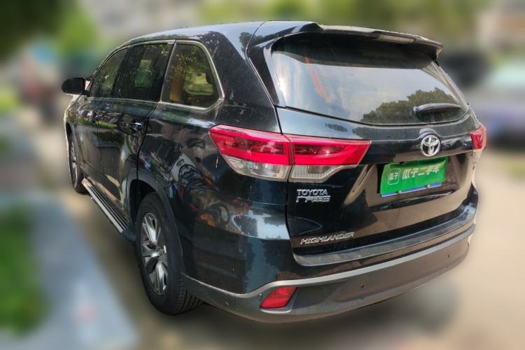 Used Toyota Highlander 2018 2.0T Two-Wheel Drive Elite Edition 7 Seats Emission Standard China V Rear Left 45 Deg