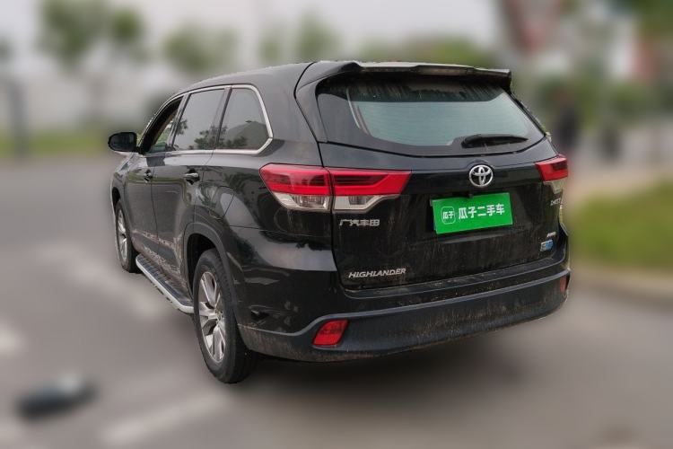 Used Toyota Highlander 2018 2.0T Two-Wheel Drive Elite Version 5 Seats China VI Standard Rear Left 45 Deg