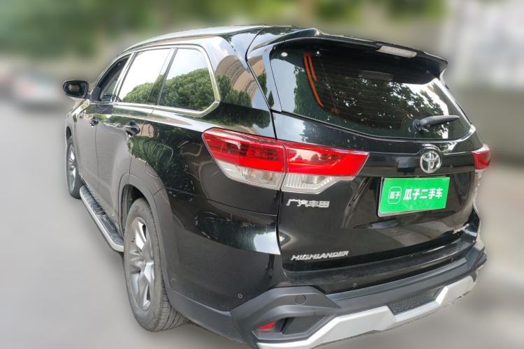 Used Toyota Highlander 2018 2.0T Four-Wheel Drive Prestige Version 7 Seats China VI Standard Rear Left 45 Deg