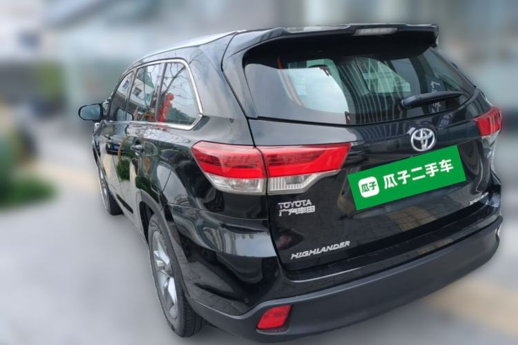 Used Toyota Highlander 2018 2.0T Four-Wheel Drive Luxury Version 7 Seats China VI Standard Rear Left 45 Deg