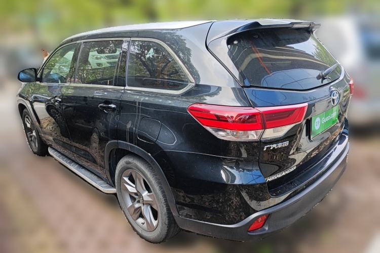 Used Toyota Highlander 2018 2.0T Four-Wheel Drive Prestige Version 7 Seats China VI Standard Rear Left 45 Deg