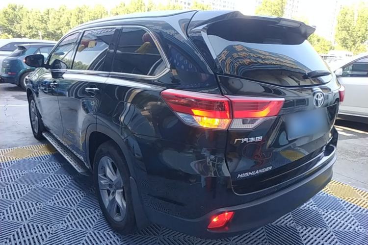 Used Toyota Highlander 2018 2.0T Four-Wheel Drive Luxury Version 7 Seats China VI Standard Rear Left 45 Deg